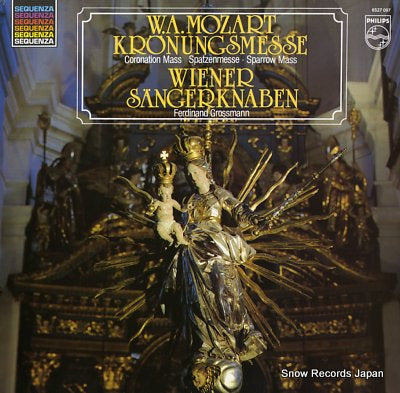 WIENER SANGERKNABEN mozart; kronungsmesse 6527097