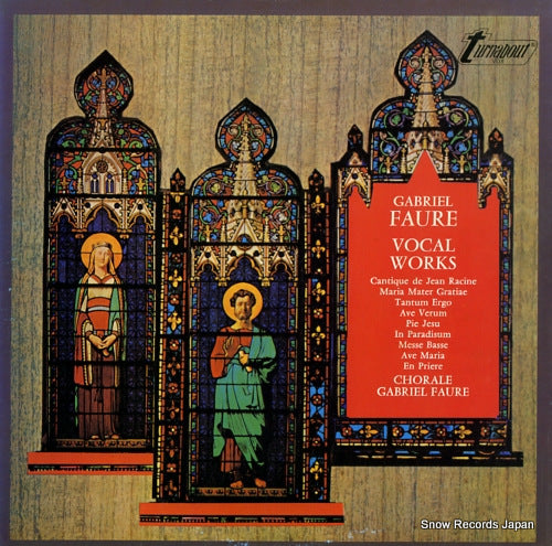 CHORALE GABRIEL FAURE faure; vocal works H-4411V