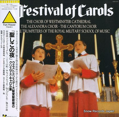 CHOIR OF WESTMINSTER CATHEDRAL, THE festival of carols 20EB-2001