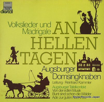 KAMMLER, REINHARD an hellen tagen volkslieder und madrigale HM611D
