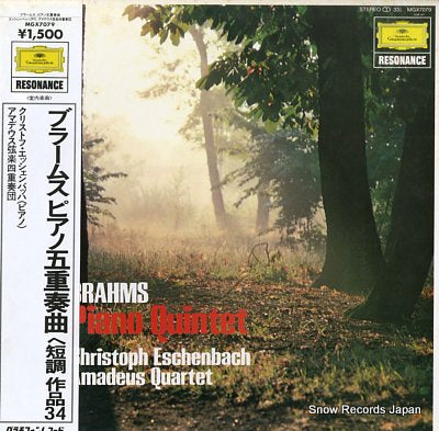 ESCHENBACH, CHRISTOPH brahms; piano quintet in f minor, op.34 MGX7079