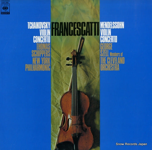 FRANCESCATTI, ZINO tchaikovsky & mendelssohn; violin concertos 13AC288