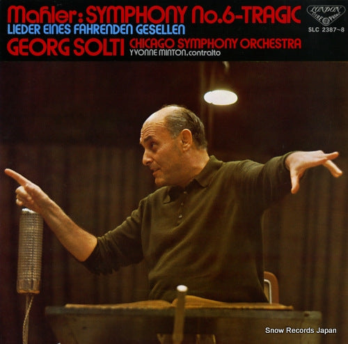 SOLTI, GEOORG mahler; symphony no.6 "tragic" SLC2387-8