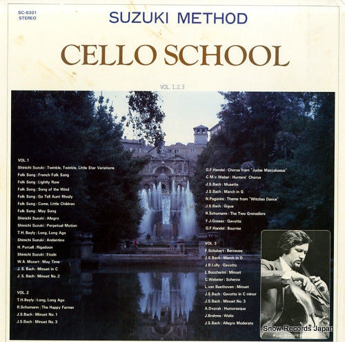 HIROSE, YUKO suzuki method cello school SC-8301
