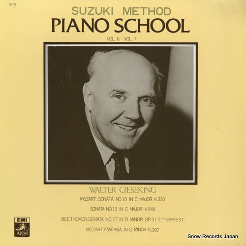 GIESEKING, WALTER suzuki method piano school vol.6 & 7 S-6