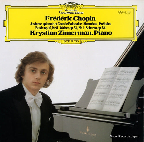 ZIMERMAN, KRYSTIAN chopin; andante spianato et grande polonaise MG1055