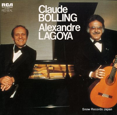 BOLLING, CLAUDE, AND ALEXANDRE LAGOYA concerto pour guitare(classique) et piano(jazz) de claude bolling RVC-2119