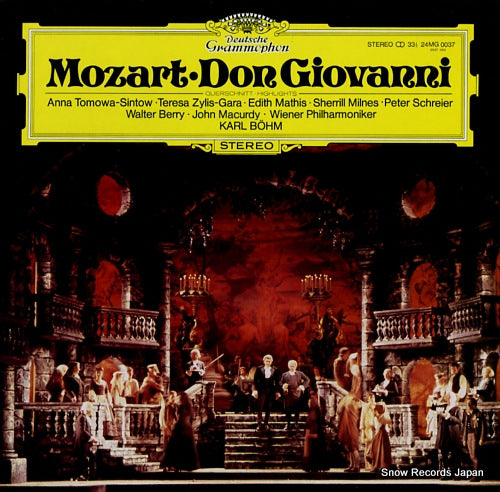 BOHM, KARL mozart; don giovanni 24MG0037