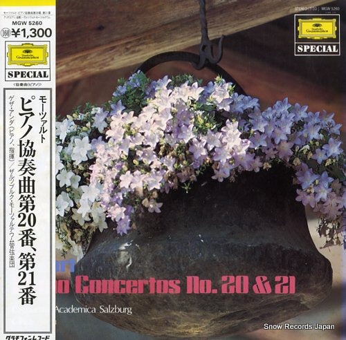 ANDA, GEZA mozart; piano concertos no.20 & 21 MGW5260