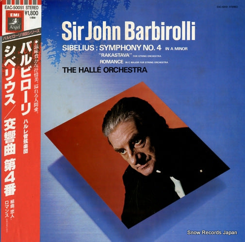 BARBIROLLI, JOHN sibelius; symphony no.4 EAC-50051