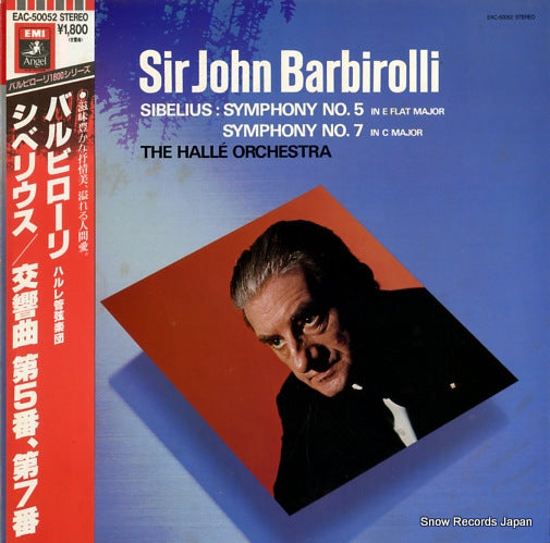 BARBIROLLI, JOHN sibelius; symphony no.5 & 7 EAC-50052