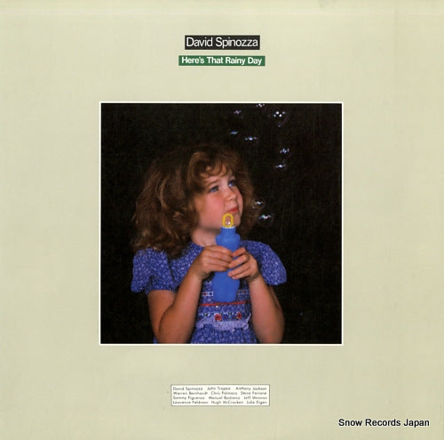 SPINOZZA, DAVID here's that rainy day 28AP2662