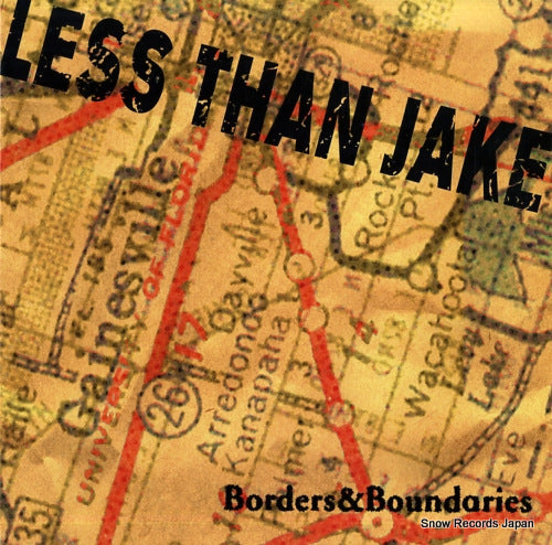 LESS THAN JAKE borders & boundaries FAT616-1