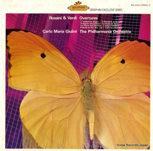 GIULINI, CARLO MARIA rossini & verdi overtures EAC-30307