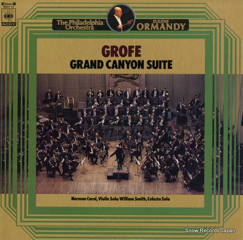 ORMANDY, EUGENE grofe; grand canyon suite SOCT14
