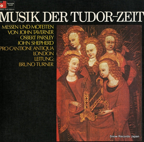 PRO CANTIONE ANTIQUA musik der tudor-zeit KUX-3004-H