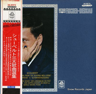 FISCHER-DIESKAU, DIETRICH schubert; selections from "die schone mullerin" AA-8273