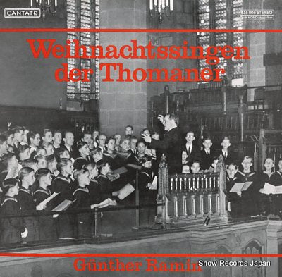 RAMIN, GUNTHER weihnachtssingen der thomaner 656006