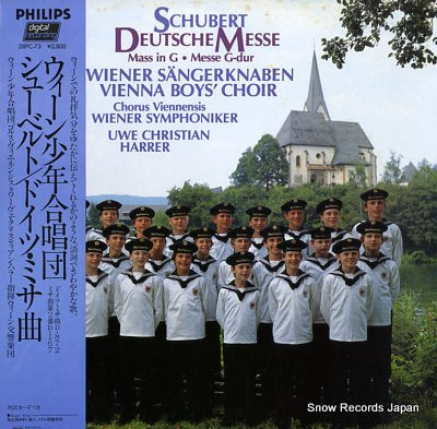 WIENER SANGERKNABEN schubert; deutsche messe 28PC-73