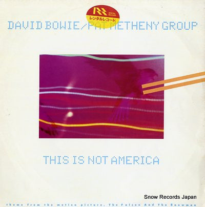 BOWIE, DAVID this is not america 12EA190
