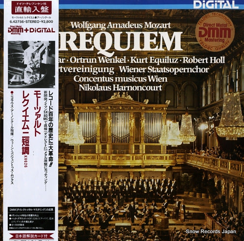 HARNONCOURT, NIKOLAUS mozart; requiem d-moll kv 626 6.42756