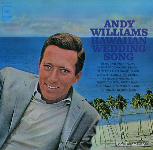 WILLIAMS, ANDY hawaiian wedding song SOPM55