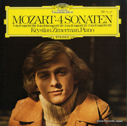 ZIMERMAN, KRYSTIAN mozart; 4 sonaten MG1148