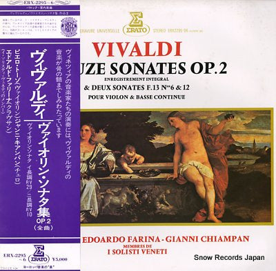 TOSO, PIERO vivaldi; douze sonates op.2 ERX-2295