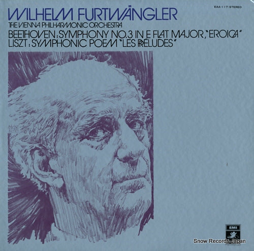 FURTWANGLER, WILHELM beethoven; symphony no.3 in e  flat major "eroica" EAA-117