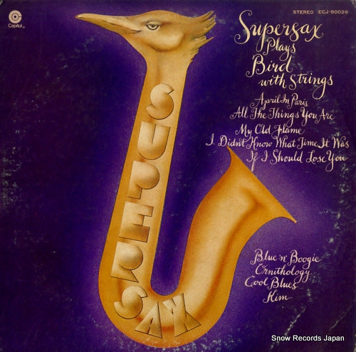 SUPERSAX supersax plays bird with strings ECJ-80029