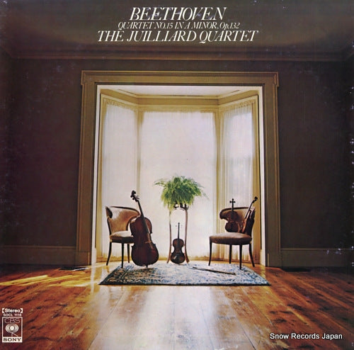 JUILLIARD QUARTET, THE beethoven; quartet no.15 in a minor.op.132 SOCL1116