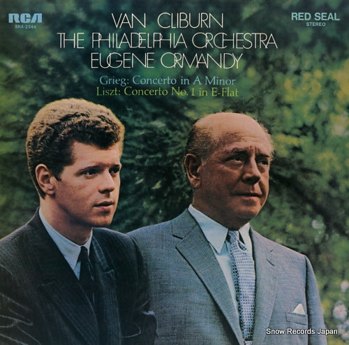CLIBURN, VAN grieg; piano concerto in a minor, op.16 SRA-2544