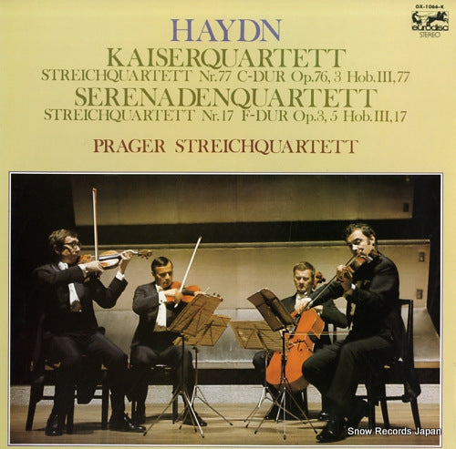 PRAGER STREICHQUARTETT haydn; "kaiser" "serenade" OX-1066-K