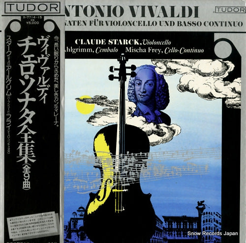 STARCK, CLAUDE vivaldi; sonaten fur violoncello und basso continuo X-7714-15