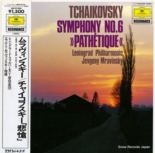 MRAVINSKY, JEVGENY tchaikovsky; symphony no.6 "pathetique" MGX7008