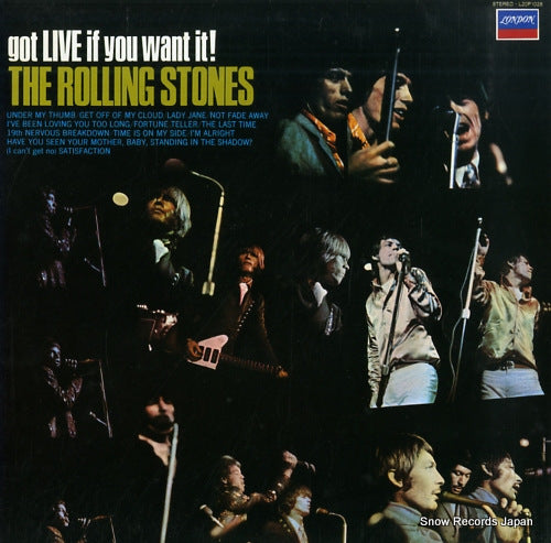 ROLLING STONES, THE got live if you want it ! L20P1028