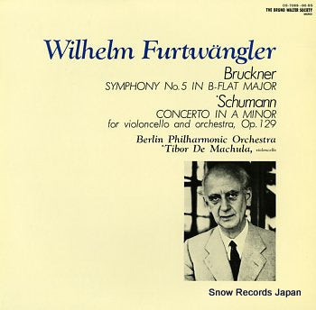 FURTWANGLER, WILHELM bruckner; symphony no.5 in b-flat major OS-7089-90-BS