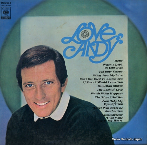 WILLIAMS, ANDY love andy SONX60039