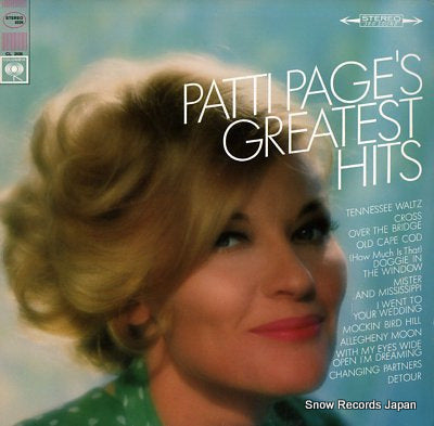 PAGE, PATTI patti page's greatest hits PC9326