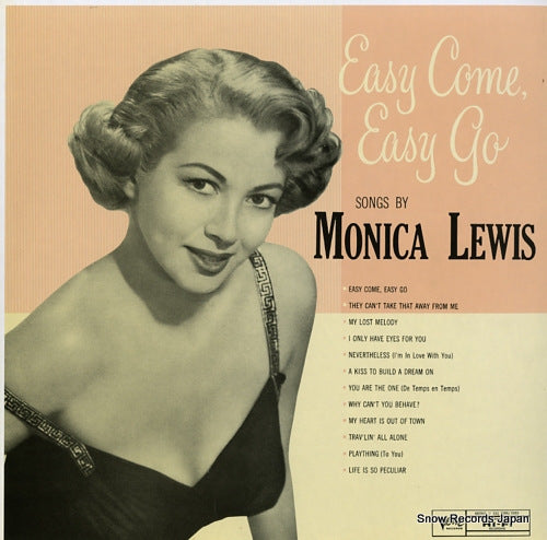 LEWIS, MONICA easy come, easy go / songs ny monica lewis 23MJ3263