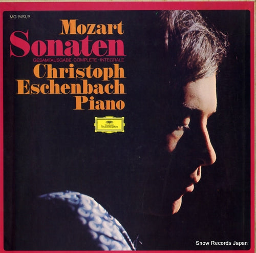 ESCHENBACH, CHRISTOPH mozart; sonaten MG9493/9