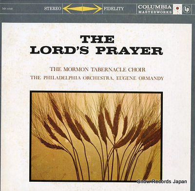 ORMANDY, EUGENE the lord's prayer MS6068