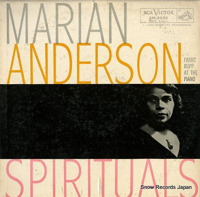 ANDERSON, MARIAN spirituals LM-2032