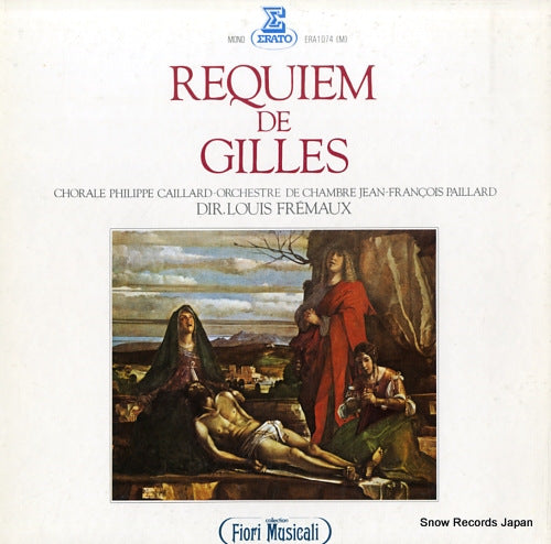FREMAUX, LOUIS requiem de gilles ERA1074(M)