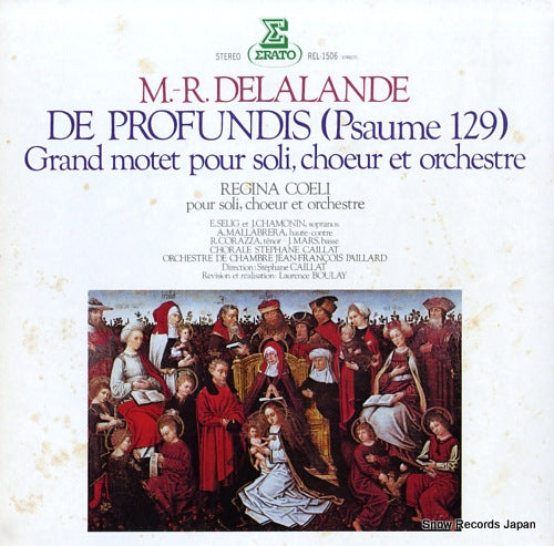 CAILLAT, STEPHANE delalande; de profundis (psaume 129) REL-1506