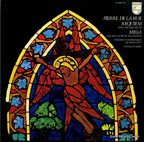 RAVIER, CHARLES pierre de la rue; requiem "missa pro defunctis" X-5615