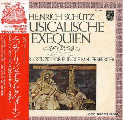 MAUERSBERGER, RUDOLF schutz; musicalische exequien PC-1827
