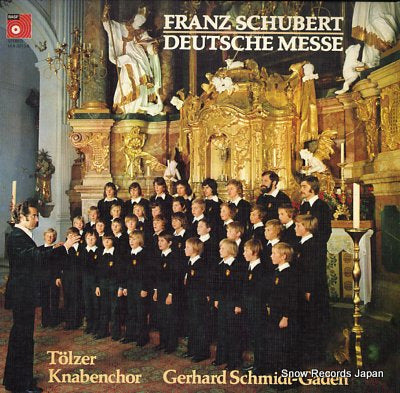 TOLZER KNABENCHOR schubert; deutsche messe ULX-3213-B