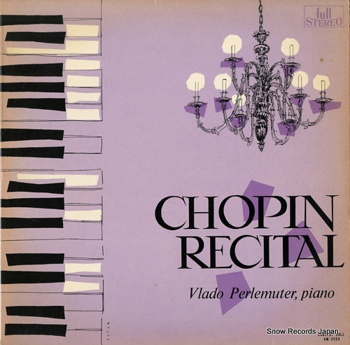 PERLEMUTER, VLADO chopin recital SM-2223