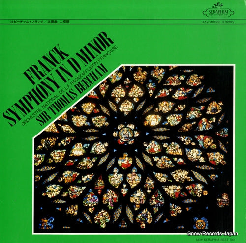BEECHAM, THOMAS franck; symphony in d minor EAC-30033